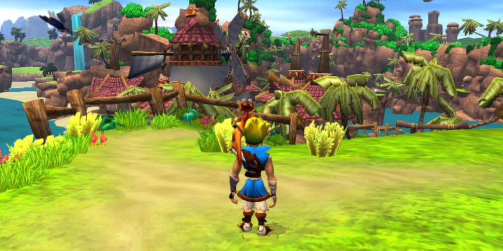 Jak and Daxter The Precursor Legacy gameplay
